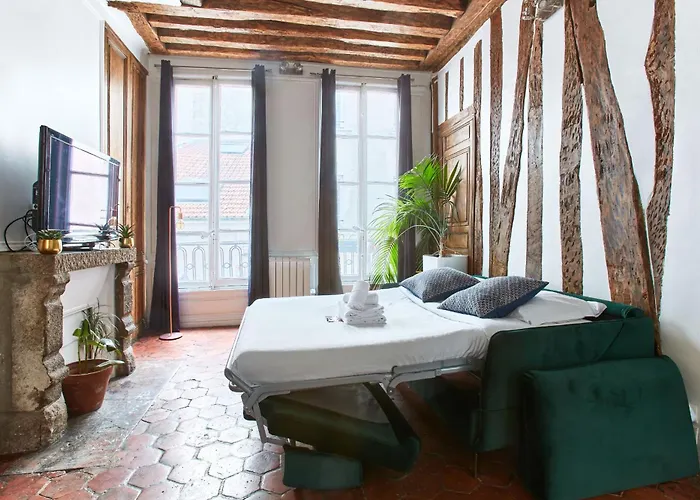 Bnbnova - 1br - Heart Of Montorgueil & Les Halles Lägenhet *