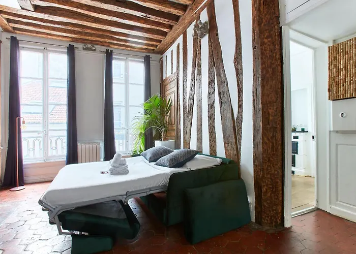 Bnbnova - 1br - Heart Of Montorgueil & Les Halles Lägenhet Paris